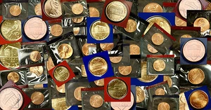 1968 - 1981 and 1984 - 2015 Lincoln Mint Set in OGP Lot of 105 ~ No 1982 1983 - Picture 1 of 2