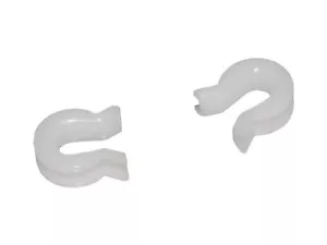 1963-1982 Corvette Parking Brake Cable Nylon Guides 2 Piece Set - Foto 1 di 1