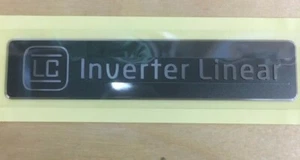 MFT63986703 Wechselrichter Linear LG Appliance Logo Aufkleber Typenschild "Inverter Linear" - Bild 1 von 7