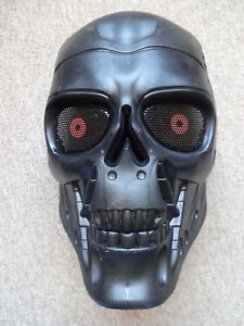 The Terminator Robot Mask Black T800