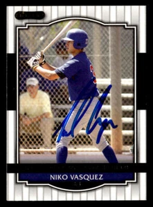 Niko Vasquez signed auto 2008 Razor Signature Series #99 card - Picture 1 of 2
