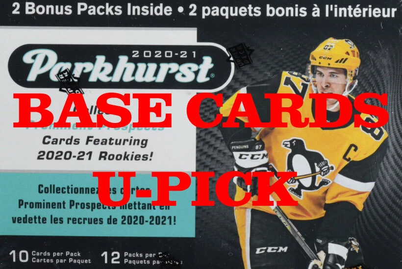 2020-21 Parkhurst Hockey Base Cards U-pick Complete Your Set - Image 1 of 1