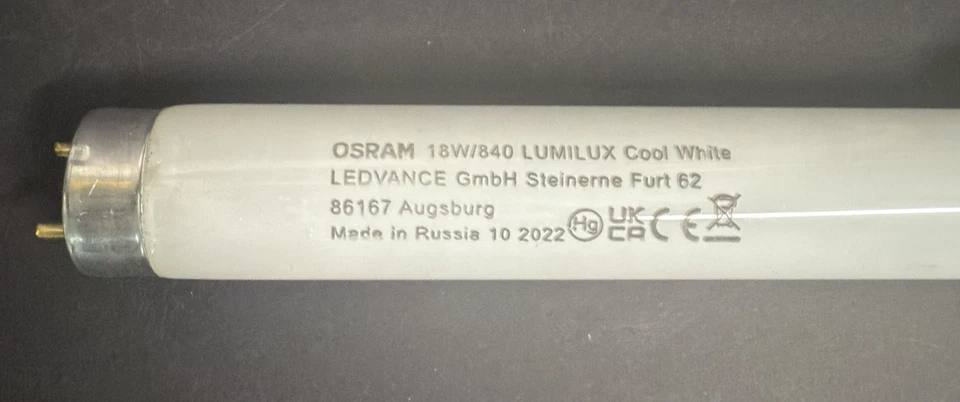 5-Pack Osram L 18W/840 G13 - Image 1 of 1