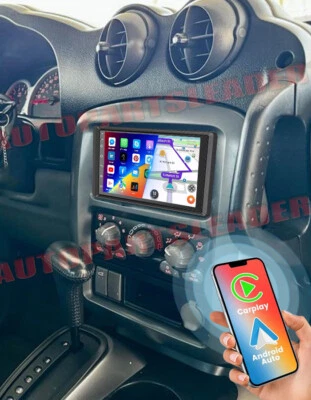Для Pontiac Aztek 2001-2003 Carplay Android автоматическое радио стерео GPS навигатор BT RDS - Изображение 1 из 4