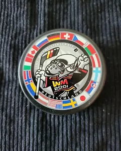 IIHF ➔WELTMEISTERSCHAFT 2001 ➔ EISHOCKEY PUCK *aus Sammlung* - Bild 1 von 4