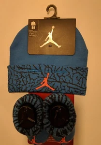 Jordan Hat and Bootie Set - Picture 1 of 3