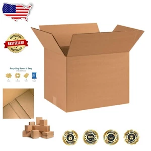 Paquete de 25 cajas de envío corrugadas ecológicas 16x12x12 - 200 libras de resistencia - Imagen 1 de 8