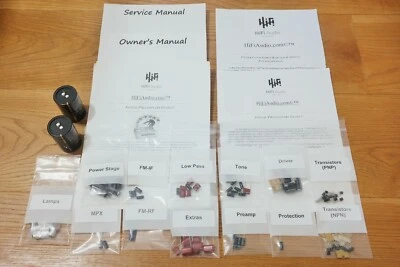 Sherwood S-7900A restoration recap repair service rebuild capacitor kit - Image 1 of 4