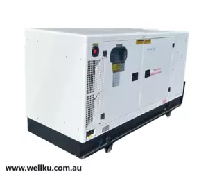 20KVA Silenced Diesel Generator Single Phase 240V - Picture 1 of 12