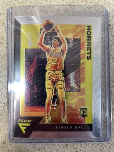 LaMelo Ball Silver Rookie RC #201 2020-21 Flux NBA