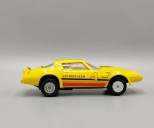VTG Yellow Die Cast Metal Toy Car Zee Race Team Shell Advert Turbo 4 Cragar 1:46 - Picture 1 of 6