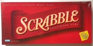 SCRABBLE Crossword Game 2001 Parker Brothers /Hasbro New (Completely Sealed) - Picture 1 of 2