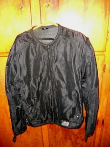 VNTG MEN'S SZ. SM. " SS GEAR - SPEED & STRENGTH MESH MOTORCYCLE JACKET" W/ PADS - Picture 1 of 8