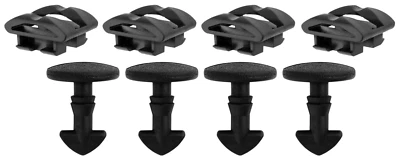 ¡JUEGO DE 8 CLIPS DE CUBIERTA DE SOPORTE DE REMOLQUE! PARA LAND ROVER LR2 LR3 R4 Y RANGE ROVER Foto 1 de 4