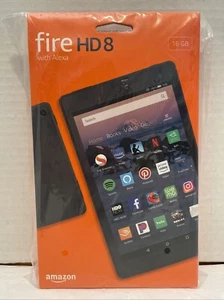 New/Sealed*Amazon Fire HD 8 (8th Generation) 16 GB,*Wi-Fi*8 in*Black - Picture 1 of 2
