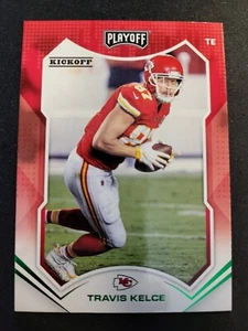 Tarjeta de inicio de Travis Kelce 2021 de playoff #83 - Imagen 1 de 2