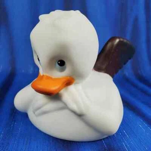 Angel #2 Leonardo daVinci Angel Ente Rubber Duck Christmas Cherub NEW - Picture 1 of 5
