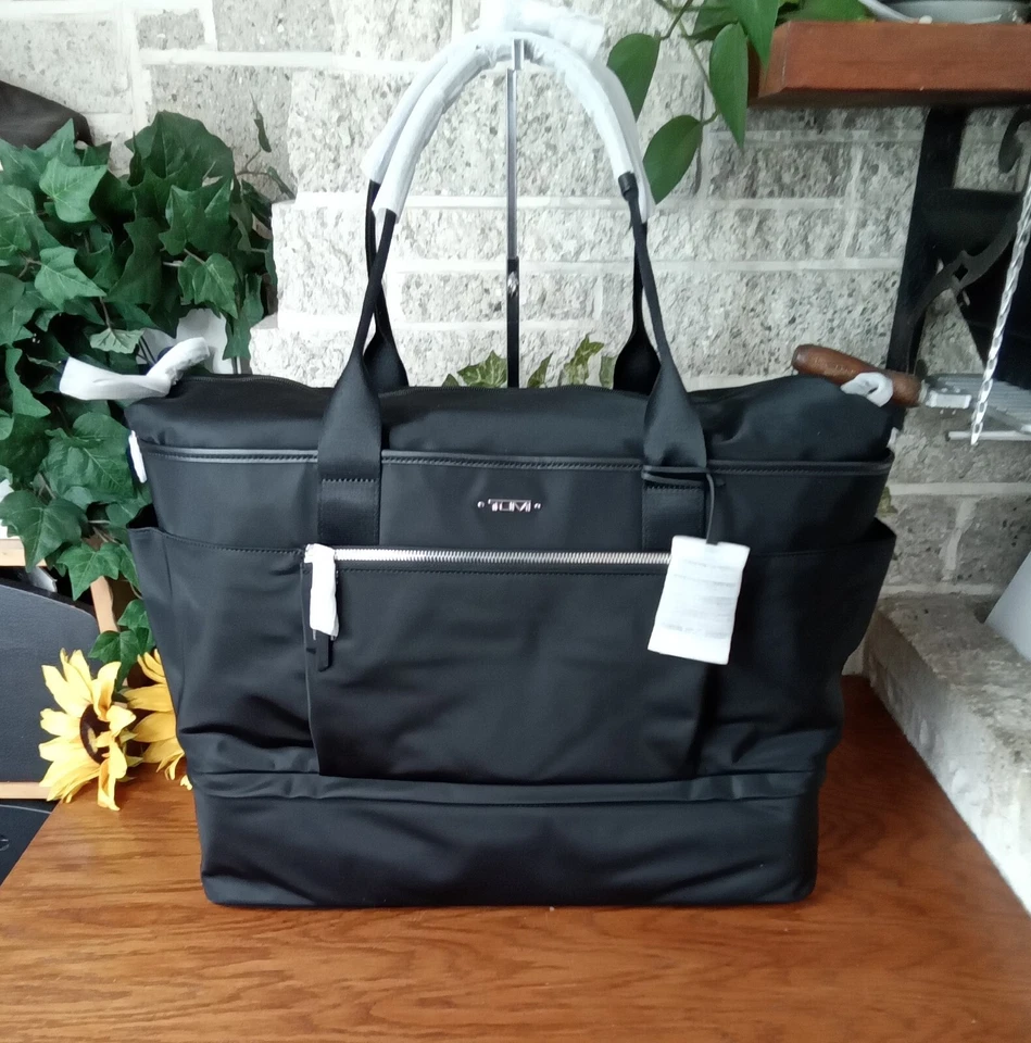 NWT TUMI VOYAGEUR CARLYN WEEKENDER BAG SHOULDER LAPTOP TRAVEL CARRYON SUITCASE - Image 1 of 4