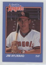 1989 Grand Slam Quad City Angels Jim Aylward #27