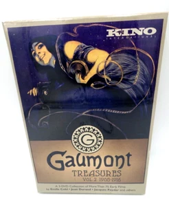 Gaumont Treasures Silent Films Volume 2 1908-1916 3-DISC DVD Set Kino Lorber NEW - Picture 1 of 4