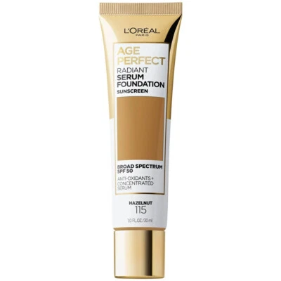 L'oreal Age Perfect Radiant Serum Foundation #115 Hazelnut - Image 1 of 4