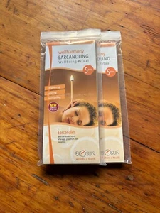BIOSUN EARCANDLES 10 pairs - SPECIAL -Orange Grapefruit Tangerine - German Made. - Picture 1 of 6