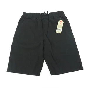 Pantalones cortos elásticos de cintura Levi's para niños negros grandes nuevos con etiquetas $42 - Imagen 1 de 4