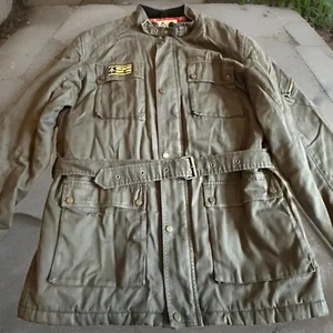 NIGEL CABOURN Field Utility jacket, XL, fantastic condition, tartan lining, belt - Picture 1 of 6