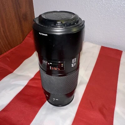 Minolta Maxxum AF 70-210mm F/4 Macro Telephoto Zoom Lens For Sony Alpha MInt - Image 1 of 4