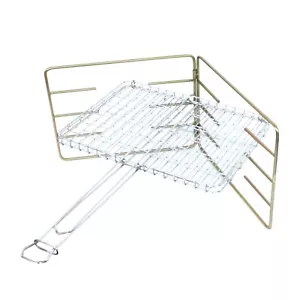 30cm Klapprostständer für Braai BBQ Outdoor Kochen Camping Größe verstellbar - Bild 1 von 5