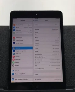 Apple iPad Mini A1454 16GB 7.9" Wi-Fi Cellular- Space Gray - Picture 1 of 5