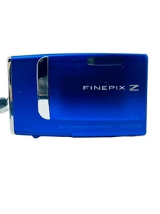 Fujifilm Finepix Z10FD 10.0MP 3x Zoom Camera Blue (No Power) Parts/Repair TT112 - Picture 1 of 7