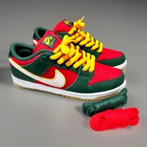 Nike SB Dunk Low Seattle Supersonics FZ1287-300 Men’s Size 8.5 Shoes - Picture 1 of 24