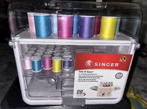 Kit da cucire Singer Sew It Goes Essentials 224 pezzi nuovo e sigillato - Foto 1 di 4