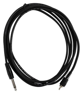 Rockville RCQ10 1/4" TS Cavo da 10 piedi RCA sbilanciato a singolo - 100% rame OFC - Foto 1 di 6