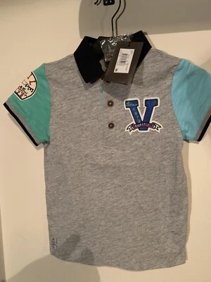 Boys 3yr Catimini NWT Grey Polo TOP - Image 1 of 4