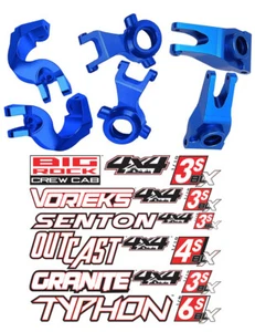 ALU ACHSSCHENKEL VORNE C-NABE HINTERRADNABE FÜR 1/10 ARRMA BIG ROCK GRANITE SENTON - Bild 1 von 17