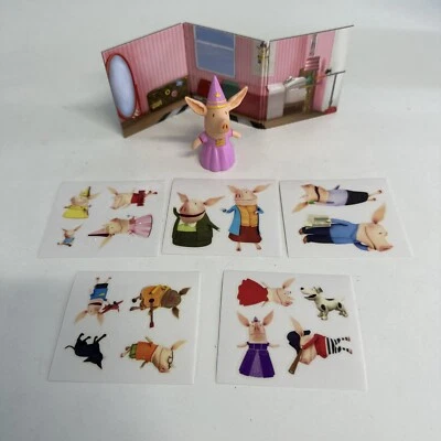Francine Finger Puppet with stickers/background Olivia the Pig Character NEW - Image 1 of 4