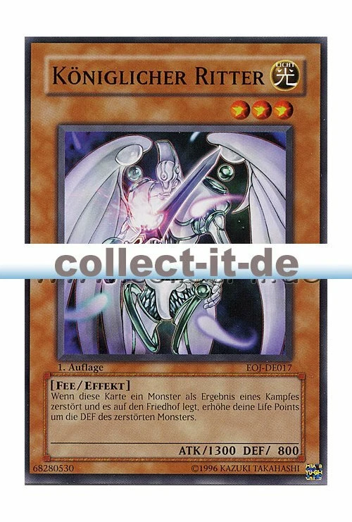 Yugioh EOJ-DE017 Königlicher Ritter 1. Auflage - Bild 1 von 1