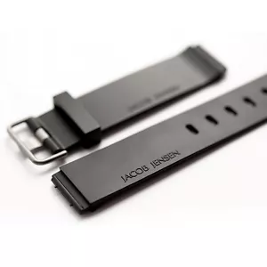 Jacob Jensen Official 17mm Replacement Rubber Watch Band - Picture 1 of 3