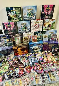 Pokémon Mega Pack: 10 Sealed Variety Booster Packs + Bonus Insurance Singles🔥 - Picture 1 of 7
