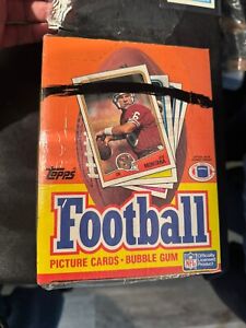 1988 TOPPS NFL Football WAX BOX 36 Sealed Unopened Packs BO JACKSON M50