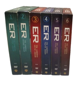 ER The Complete Seasons 1-6 DVD Box Sets George Clooney Julianna Margulies Drama - Picture 1 of 7