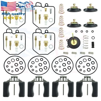 4X For 1980-1983 Honda Goldwing GL1100 Carburetor Carb Repair Rebuild Kit-US Foto 1 de 4