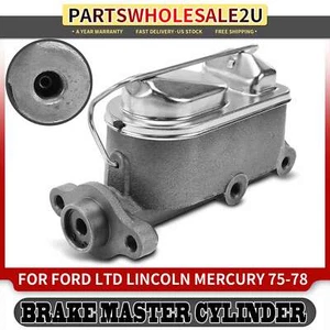Brake Master Cylinder w/Reservoir for Ford LTD Lincoln Mark IV Mercury Marquis - Picture 1 of 8