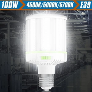 100W/80W/60W LED Corn Bulb Light 4.5K/5K/5.7K E39 For Warehouse Factory Street - Picture 1 of 15