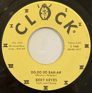 Bert Keyes – Do-Do Do Bah-Ah / Lady In My Heart – Clock C 1048 – 1965 45 RPM 7" - Picture 1 of 6