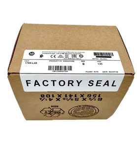 New Factory Sealed AB 1768-L45 SER B CompactLogix L45 3 MB Memory Controller - Picture 1 of 3