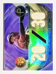 Topps Triple Threads Relics Amethyst 2019 #TTRSM2 Starling Marte - Imagen 1 de 2