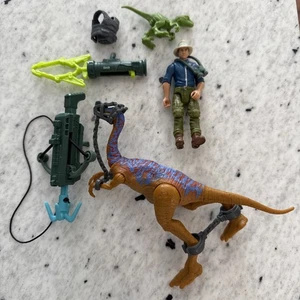 Jurassic Park Dr Alan Grant Tactical Garra Pack JP30 '93 Clásico 2022 Juguete - Imagen 1 de 6